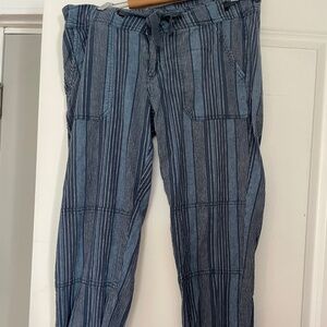 prAna Women's Arlie Jogger, Nickel Jacquard, size 12